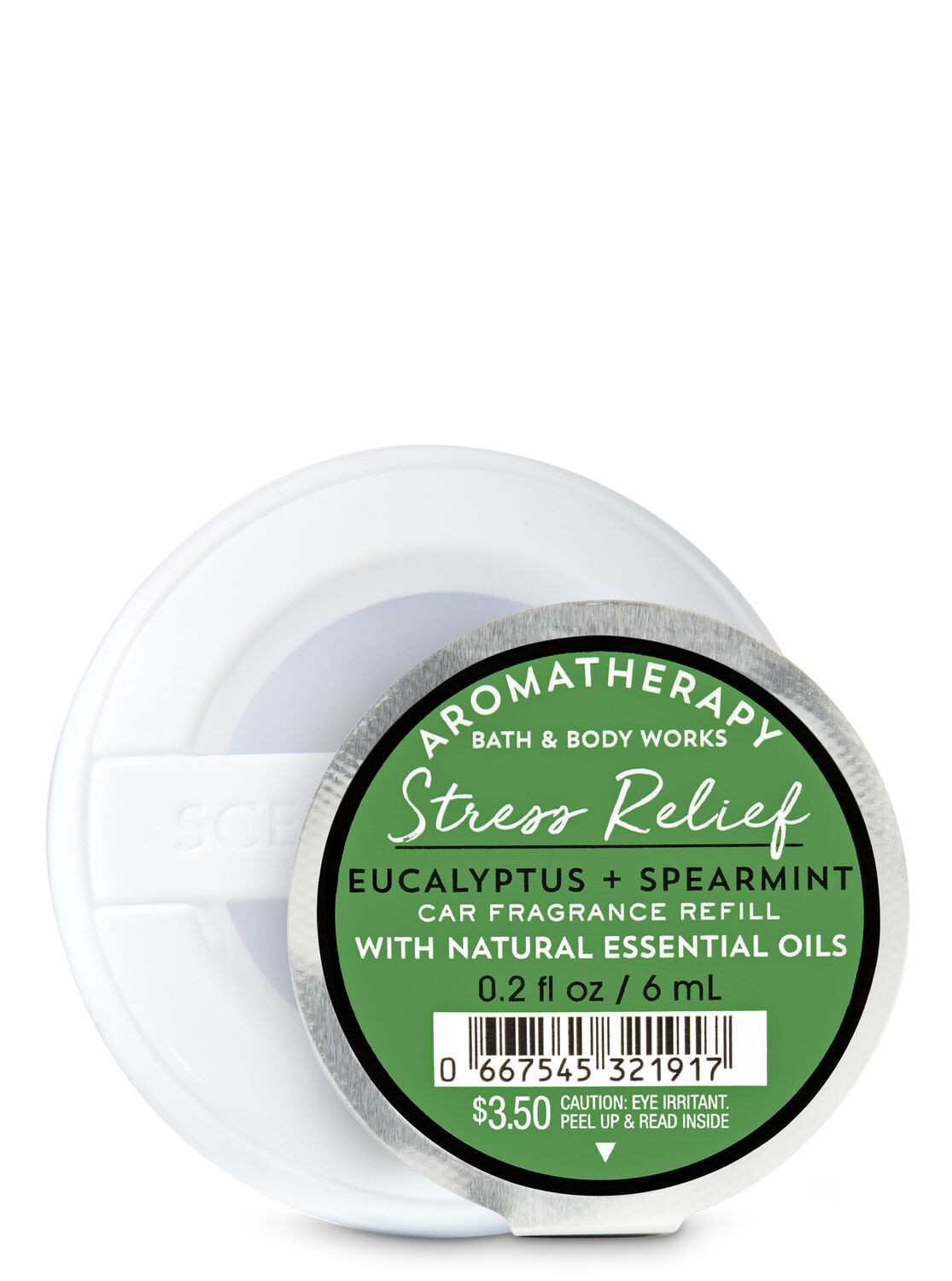 Eucalyptus Spearmint Car Fragrance Refill | Bath & Body Works