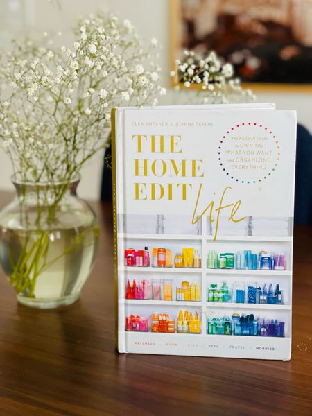 I used this book to help me organize Claire’s closet and mine, and my kitchen storage and it is life changing! 