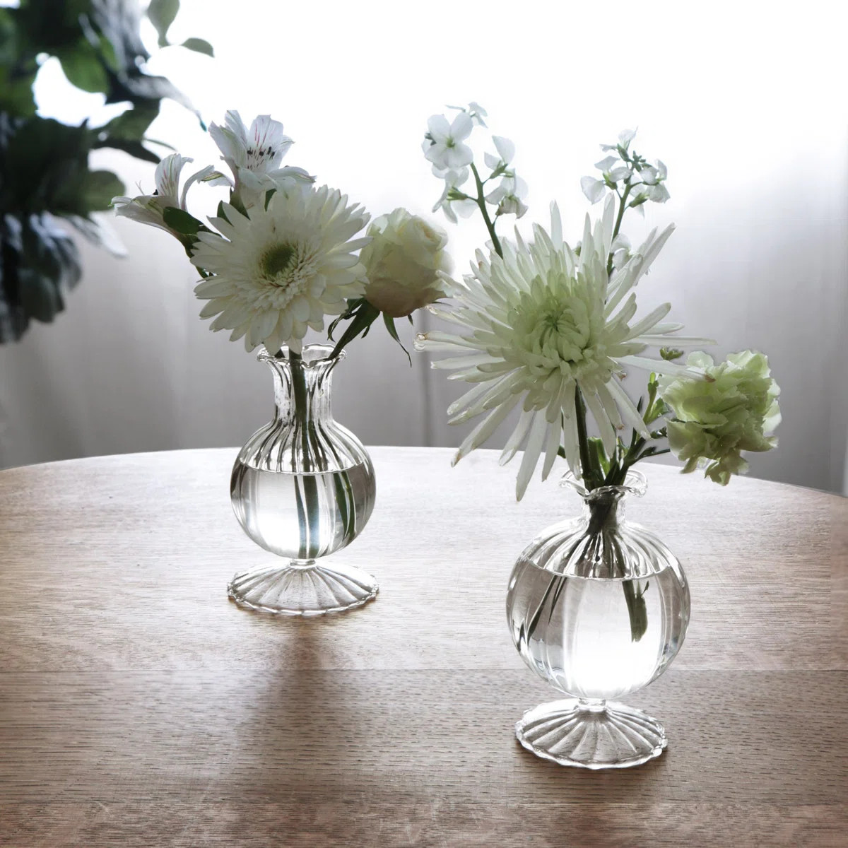 GLASS Cambridge Ella Bud Vase Set Of 2 (Clear) (Set of 2) | Wayfair North America