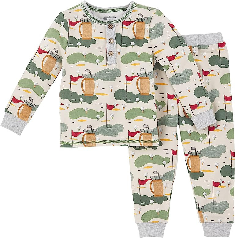 Mud Pie Baby Boys' Golf Pajamas | Amazon (US)