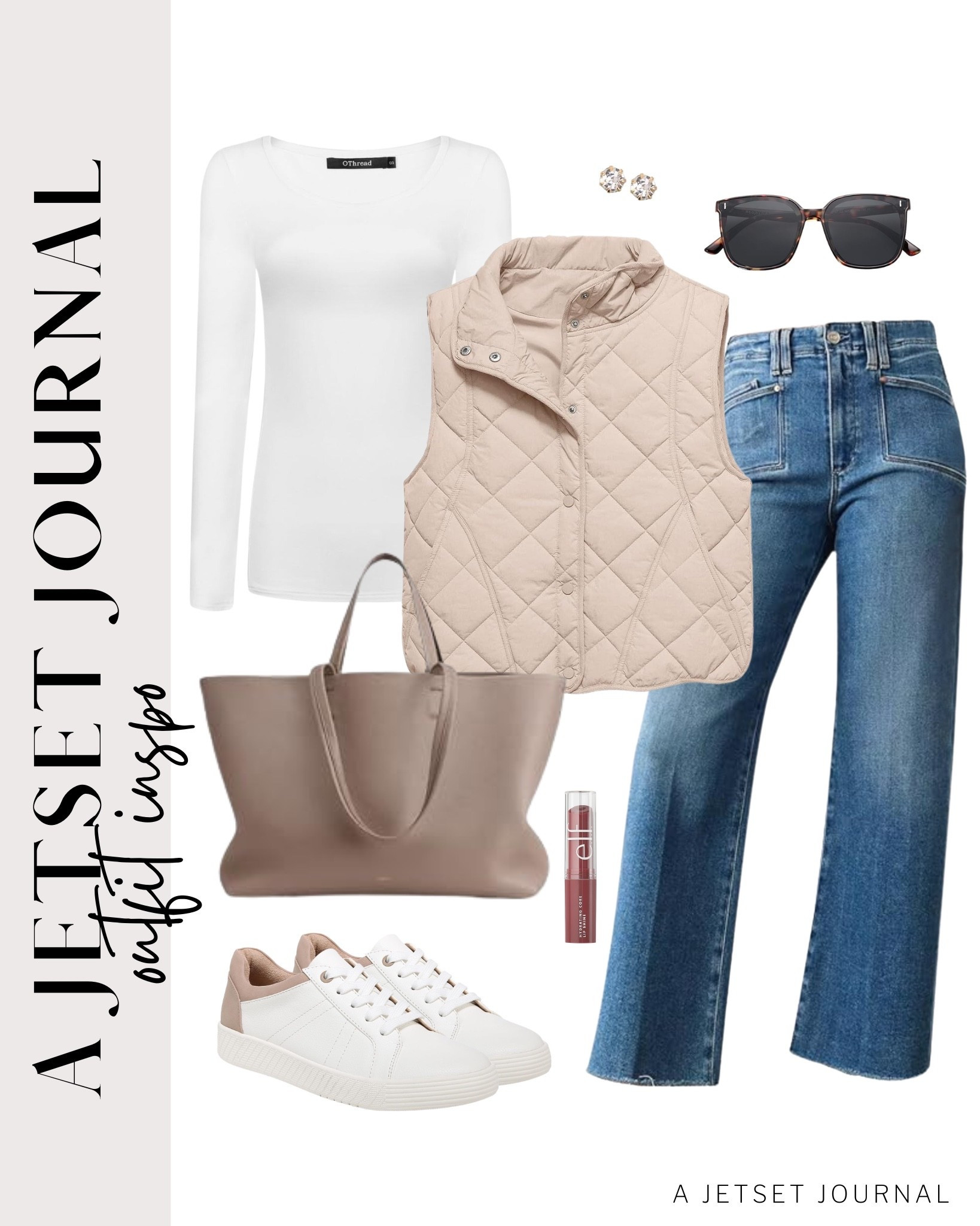 Loving how fresh this look feels. Perfect for travel and everyday wear!
puffer vest, puffer crossbody bag, wide leg jeans, lace uip sneakers, casual outfit, ways to style, casual outfit inspo, capsule wardrobe, favorite finds, top picks, mom outfit, everyday style, transitional style, trendy look, viral style, affordable look, amazon favorites, winter to spring outfit idea

#LTKSeasonal #LTKU #LTKootd