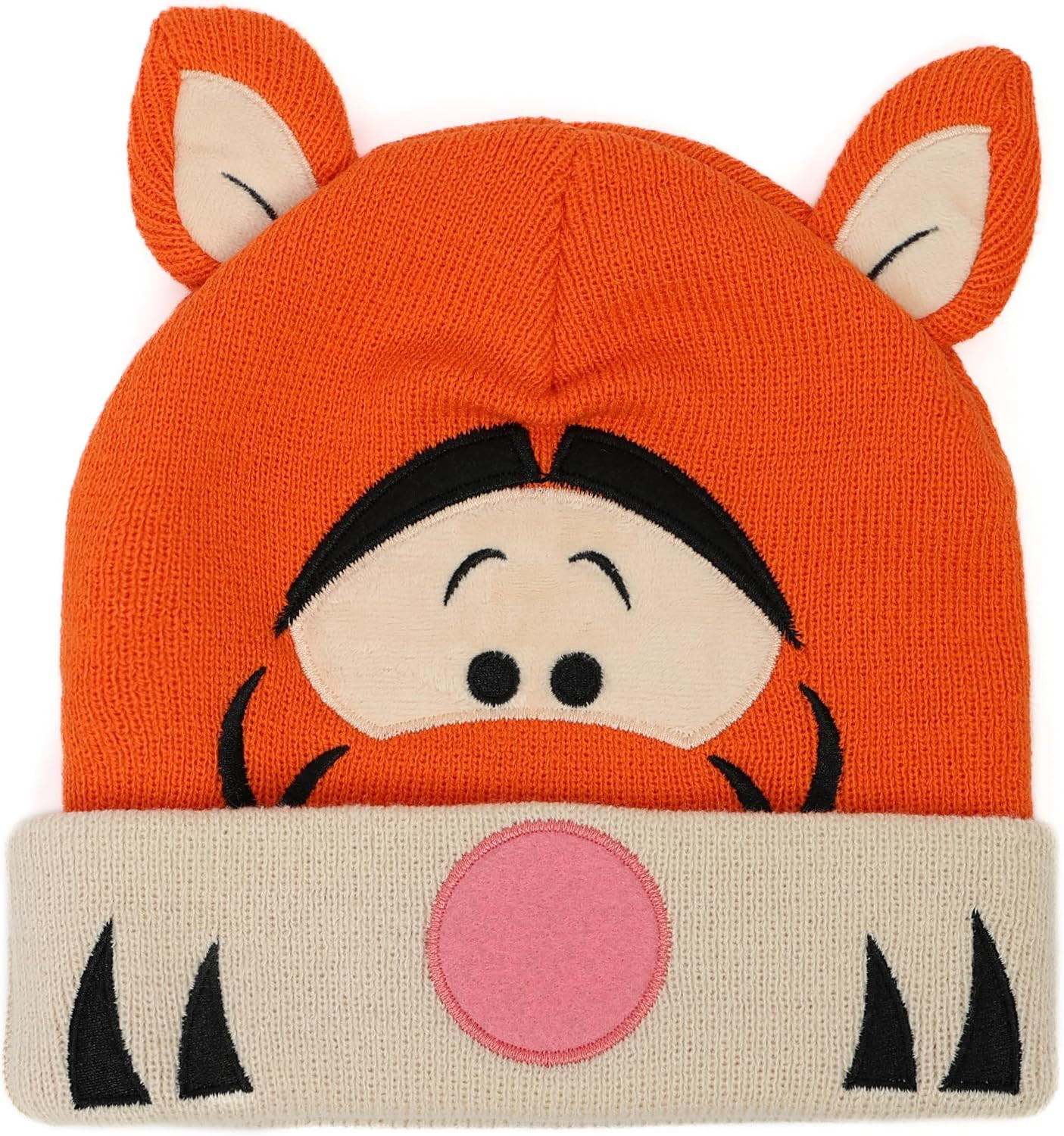 ComfyCamper Womens Orange Tiger Beanie Costume Hat Men Halloween Costumes | Amazon (US)
