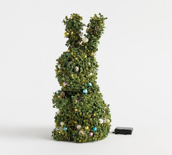 Lit Bauble Easter Egg Bunny | Pottery Barn (US)