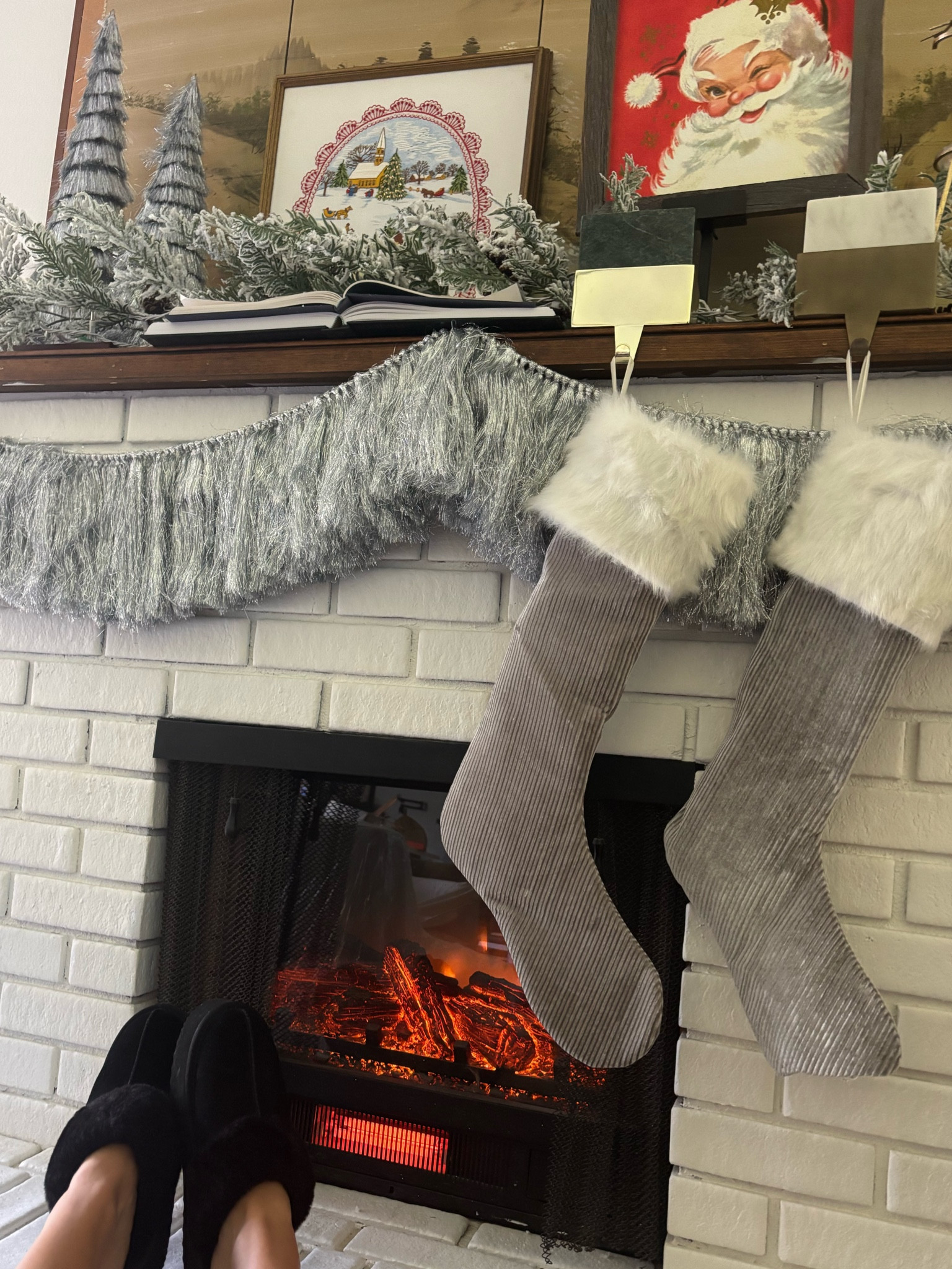 Mantel holiday styling - all on sale right now!!

#LTKSeasonal #LTKHoliday #LTKSaleAlert
