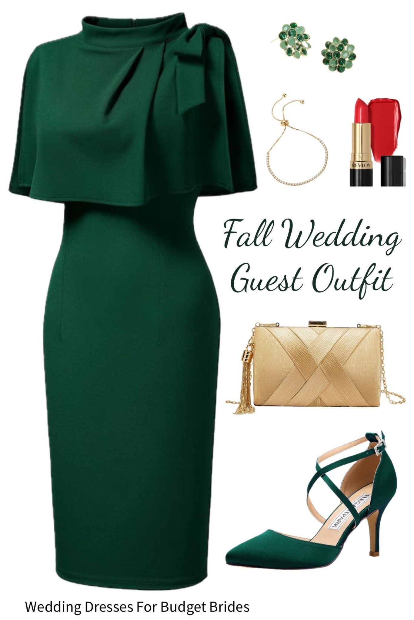 Fall wedding guest outfit idea for a daytime semi formal dress code. All from Amazon. 

#LTKWedding #LTKHoliday #LTKSeasonal