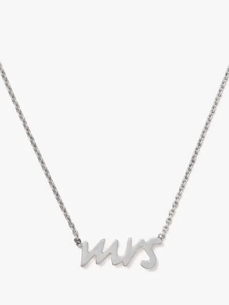 say yes mrs. necklace | Kate Spade (US)