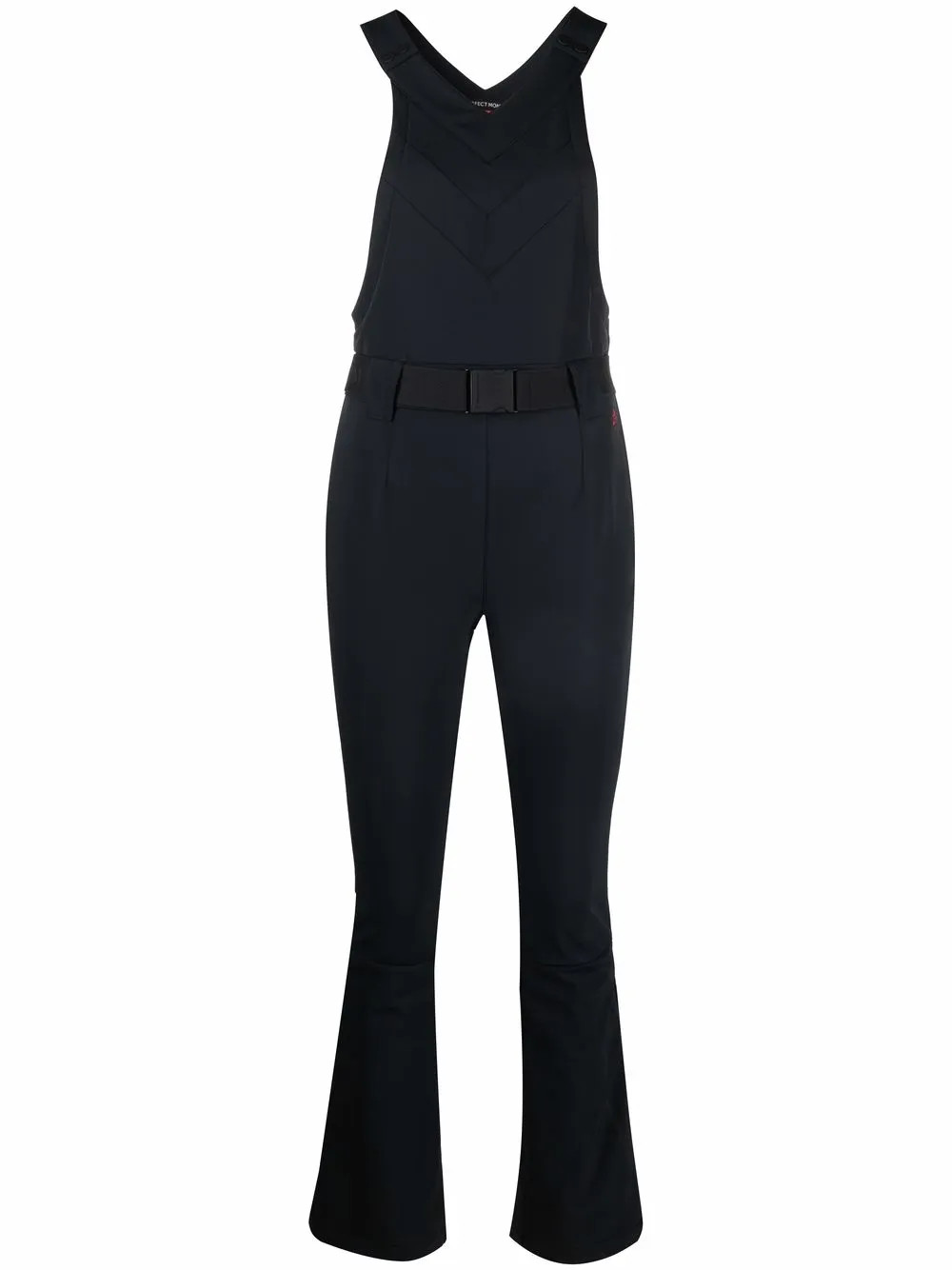 belted straight-leg jumpsuit | Farfetch (US)