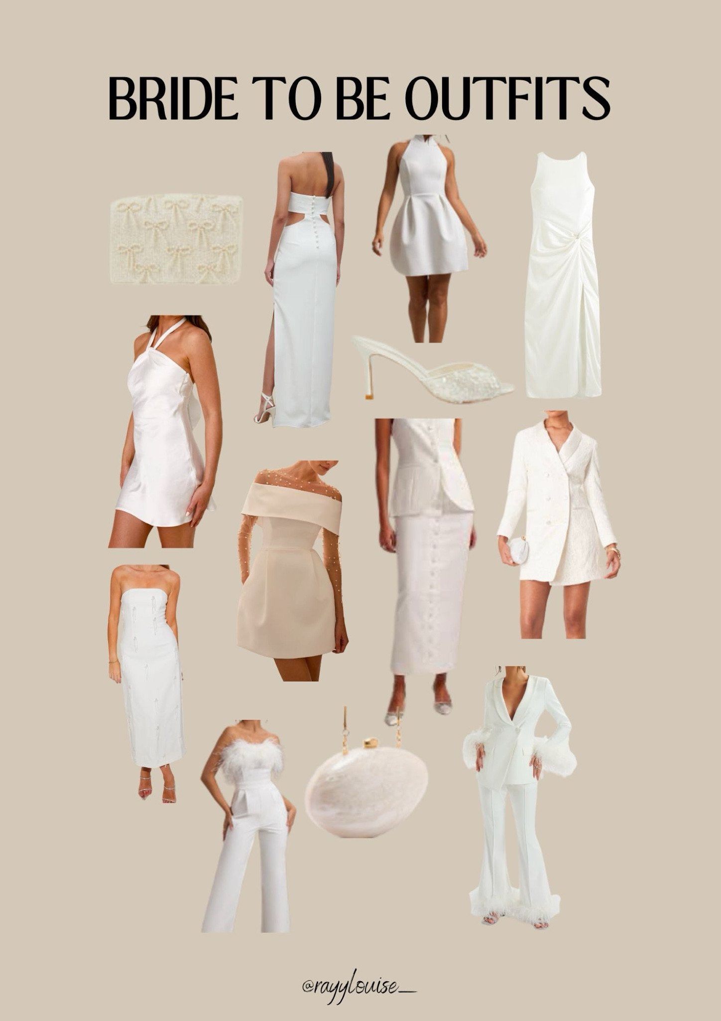 Bride to be outfits 🤍 

#LTKstyletip #LTKwedding #LTKpartywear