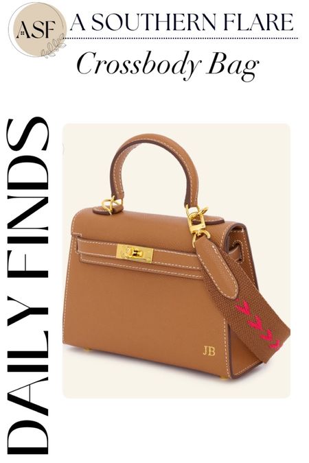 Crossbody handbag, personalized option, several color options, classic style 

#LTKitbag #LTKstyletip #LTKworkwear