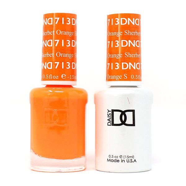 DND - Gel & Lacquer - Orange Sherbet - #713 | Beyond Polish