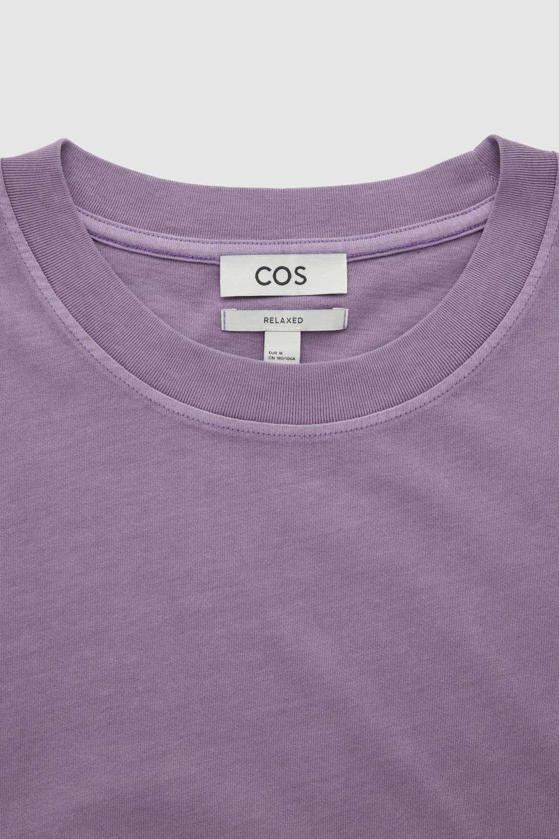 OVERSIZED-FIT T-SHIRT - Washed lilac - T-shirts - COS | COS (US)