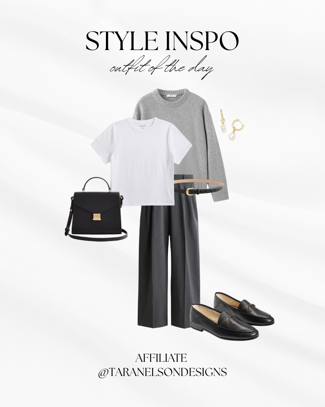 My go to way to add charcoal to your outfit! 

#LTKootd #LTKWorkwear