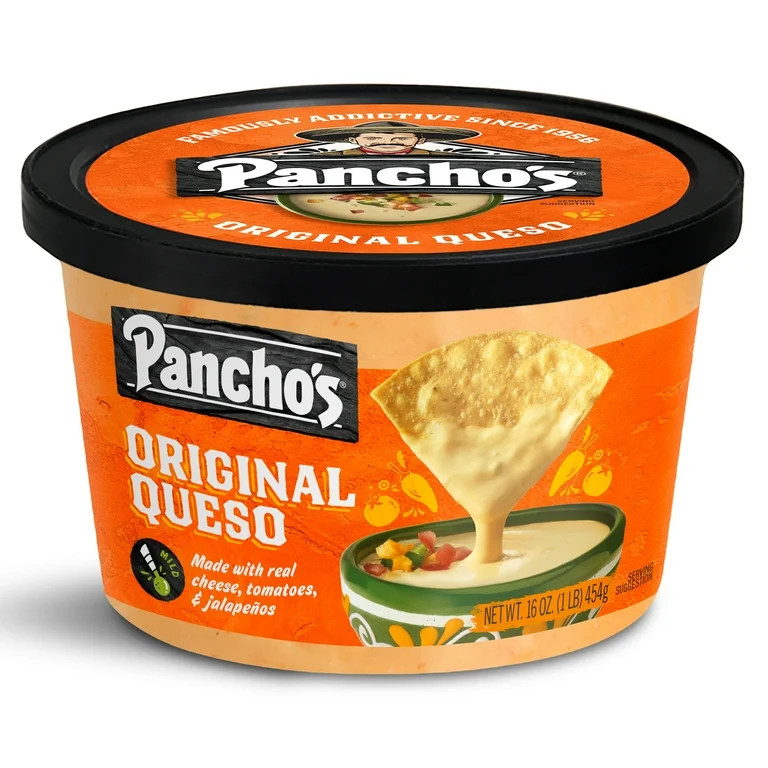 Pancho's Original Queso Cheese Dip, 16 oz Tub | Walmart (US)