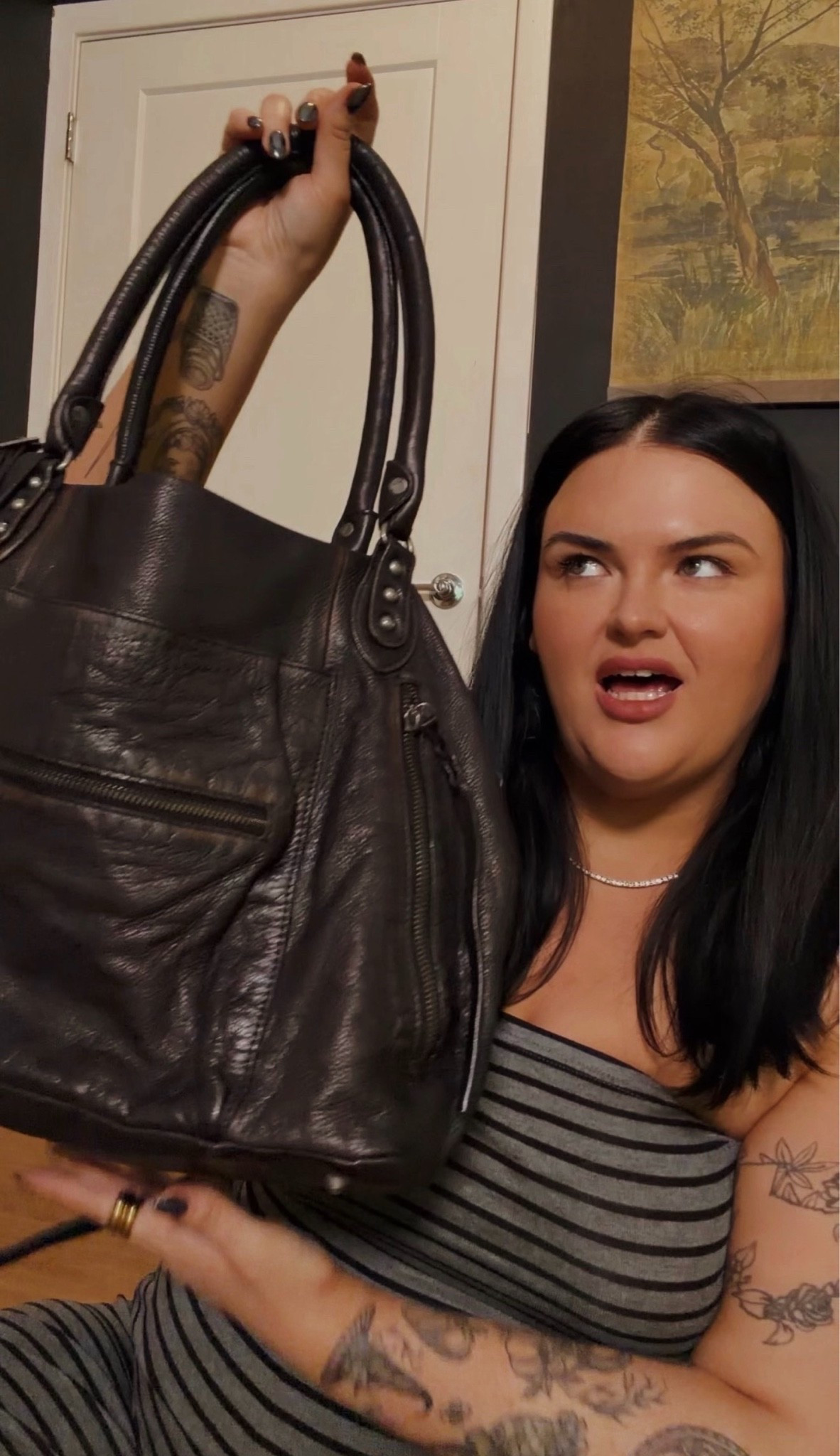 Free people Emerson tote + an outfit of Amazon finds!