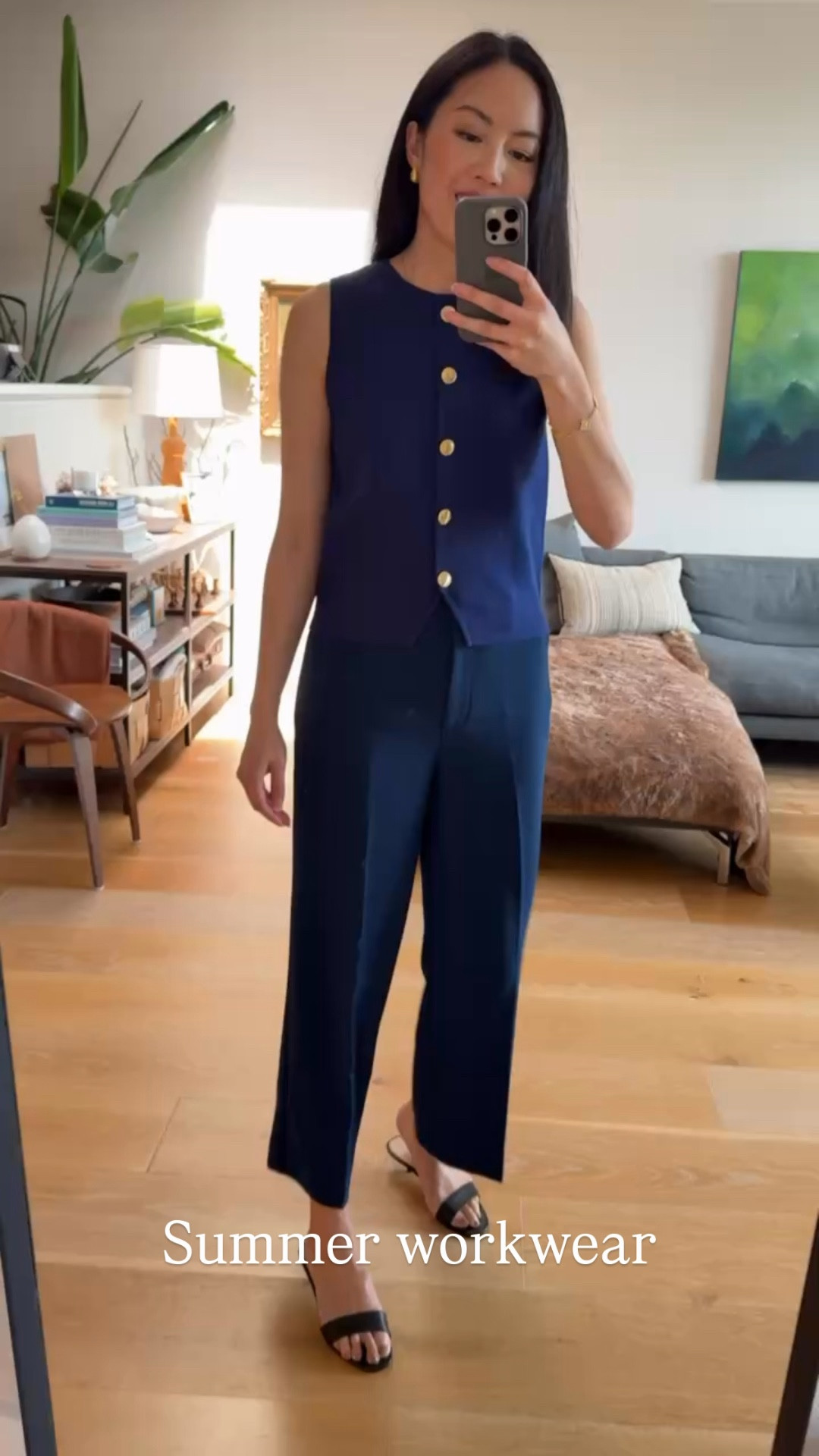 Warmer weather calls for a transition from blazers to chic work vests. I linked my favorite formal vests here.

#summerworkwear
#chicworkwear
#officeoutfit
#businessoutfit
#womensworkwear

#LTKootd #LTKgrwm #LTKSeasonal