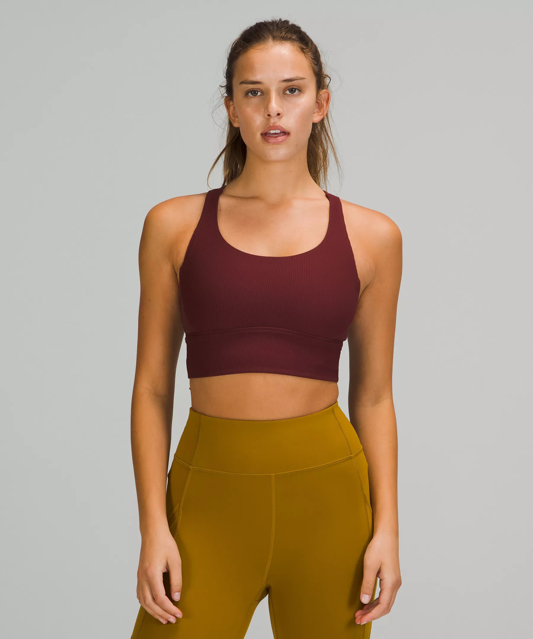 Energy Bra Long Line *Rib | Women's Sports Bras | lululemon | Lululemon (US)