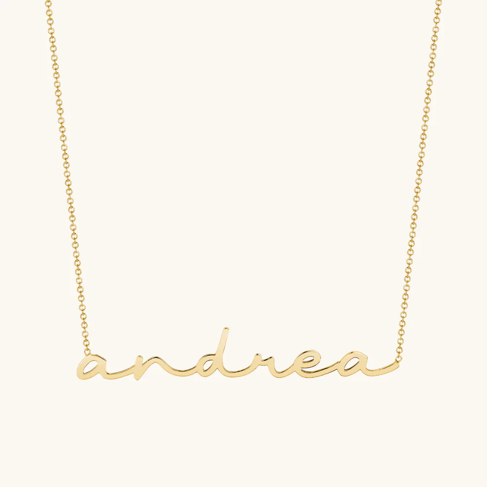 Cursive Name Necklace | Happy Jewelers