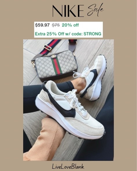 Nike sale
Own and love 
Holiday gift idea 

#LTKGiftGuide #LTKSaleAlert #LTKFindsUnder50