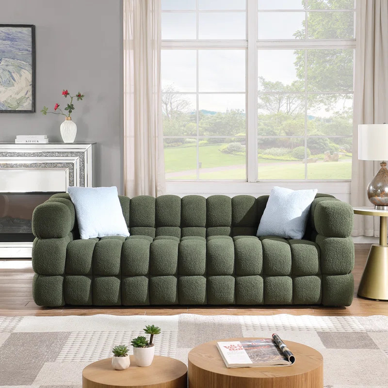 Brayden Studio 84.25'' Tuxedo Arm Sofa & Reviews | Wayfair | Wayfair North America