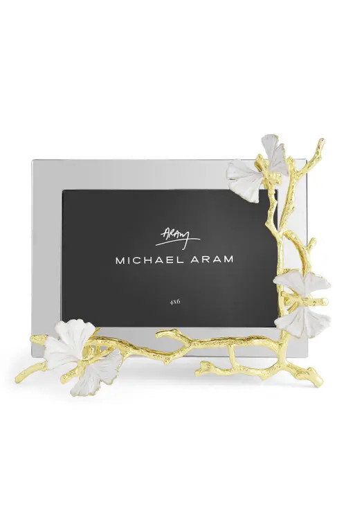 Michael Aram Butterfly Gold 4 x 6-Inch Picture Frame in Gold Multi at Nordstrom, Size 4X6 | Nordstrom