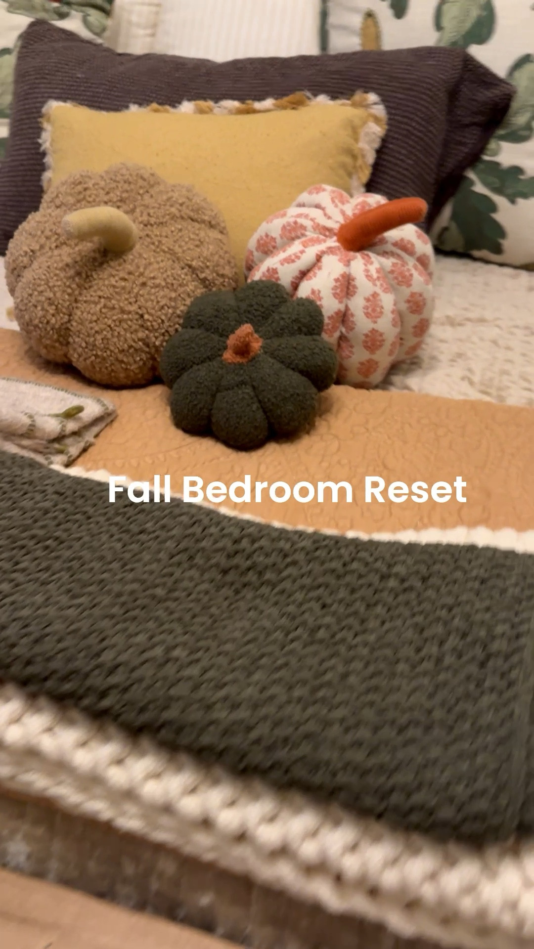 Love, making a house at home during all seasons, especially the fall! Little Pops of fall decor all over your home help to create those moments of special memories

Home fall bedroom decor 

#LTKFindsUnder100 #LTKSeasonal #LTKFindsUnder50