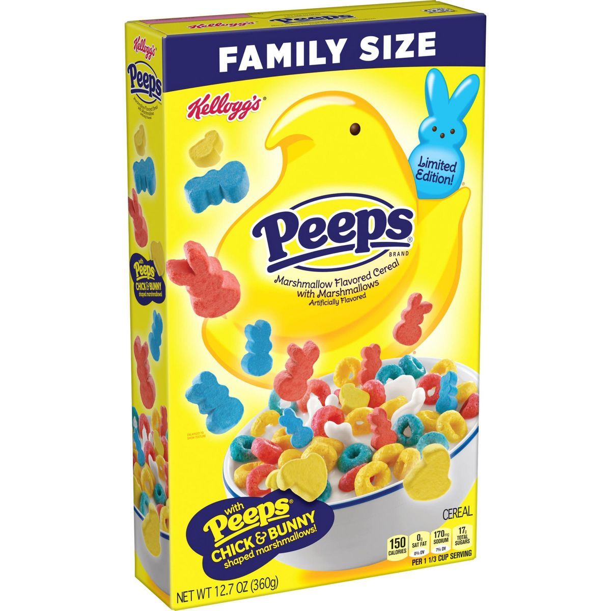 Kellogg's Peeps Family Size Cereal - 12.7oz | Target
