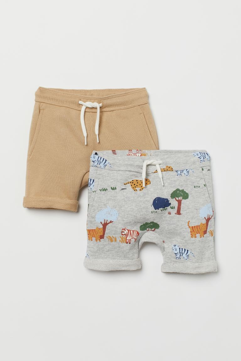 2-pack Sweatshorts | H&M (US + CA)