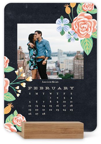 Whimsical Florals Easel Calendar by Yours Truly | Shutterfly | Shutterfly