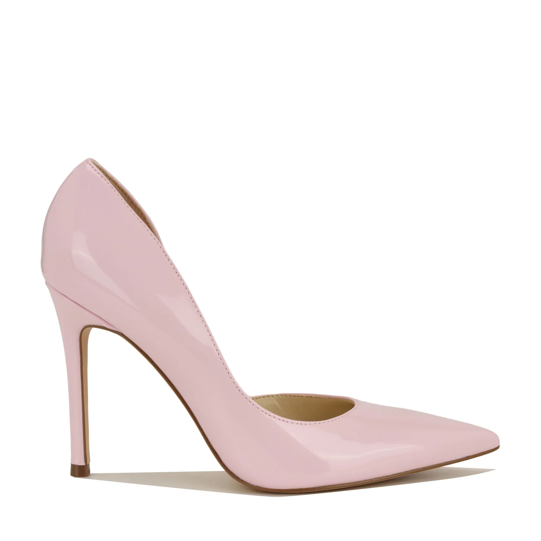 Women's Folowe d'Orsay Pointy Toe Pumps - Baby Pink Patent | Nine West | Nine West (US)