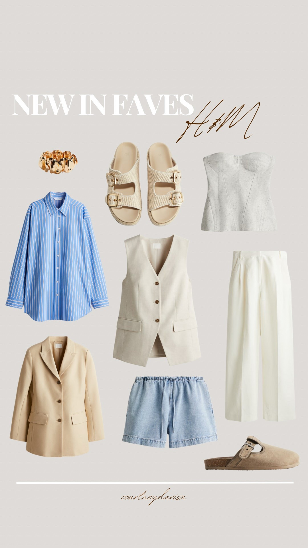 H&M new in favourites 🌞

H&M, spring workwear, spring trousers, denim shorts, linen trousers, oversized shirt, workwear staples, spring staples, waistcoat, blazer, sandals

#LTKspring #LTKuk #LTKAprilSpotlight