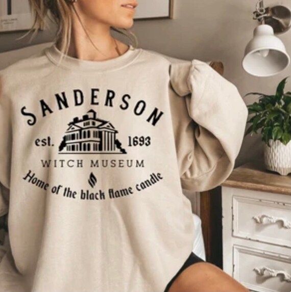 Sanderson Sisters Sweatshirts BLACK Logo Halloween - Etsy | Etsy (US)