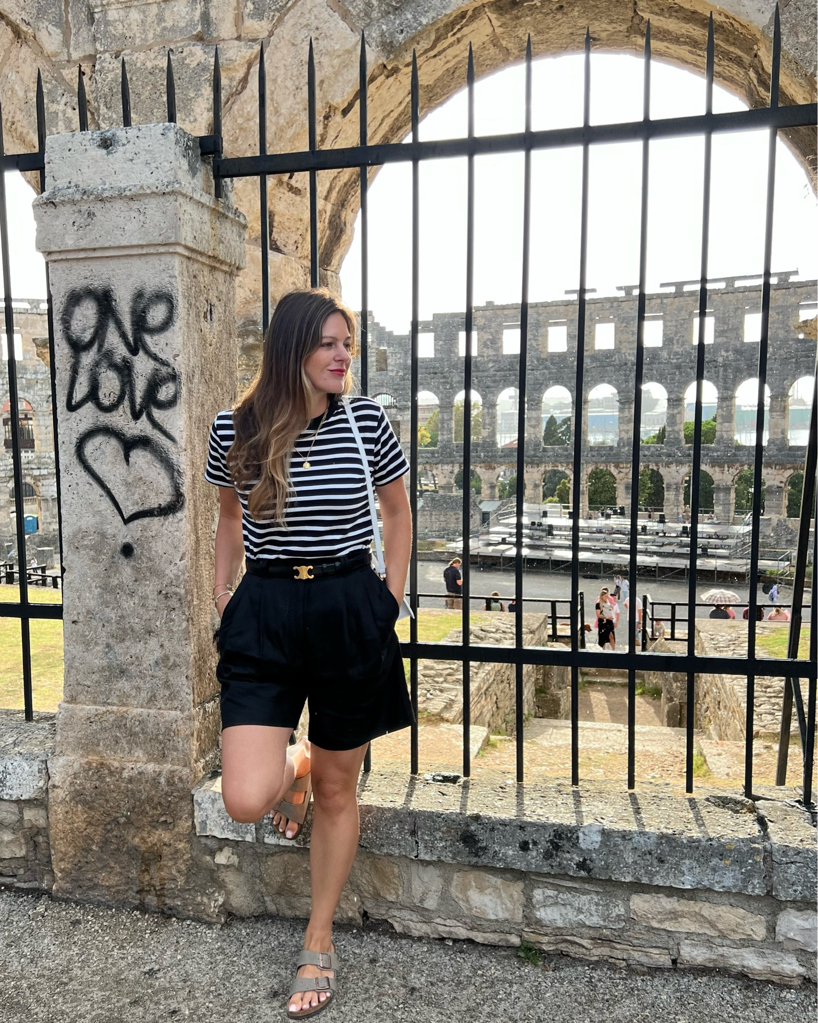 Rocking that mariniere look #mariniere #stripetshirt #bermudawoman #cosstores #cos #h&m #birkenstock #jacquemus 

#LTKworkwear #LTKeurope #LTKstyletip