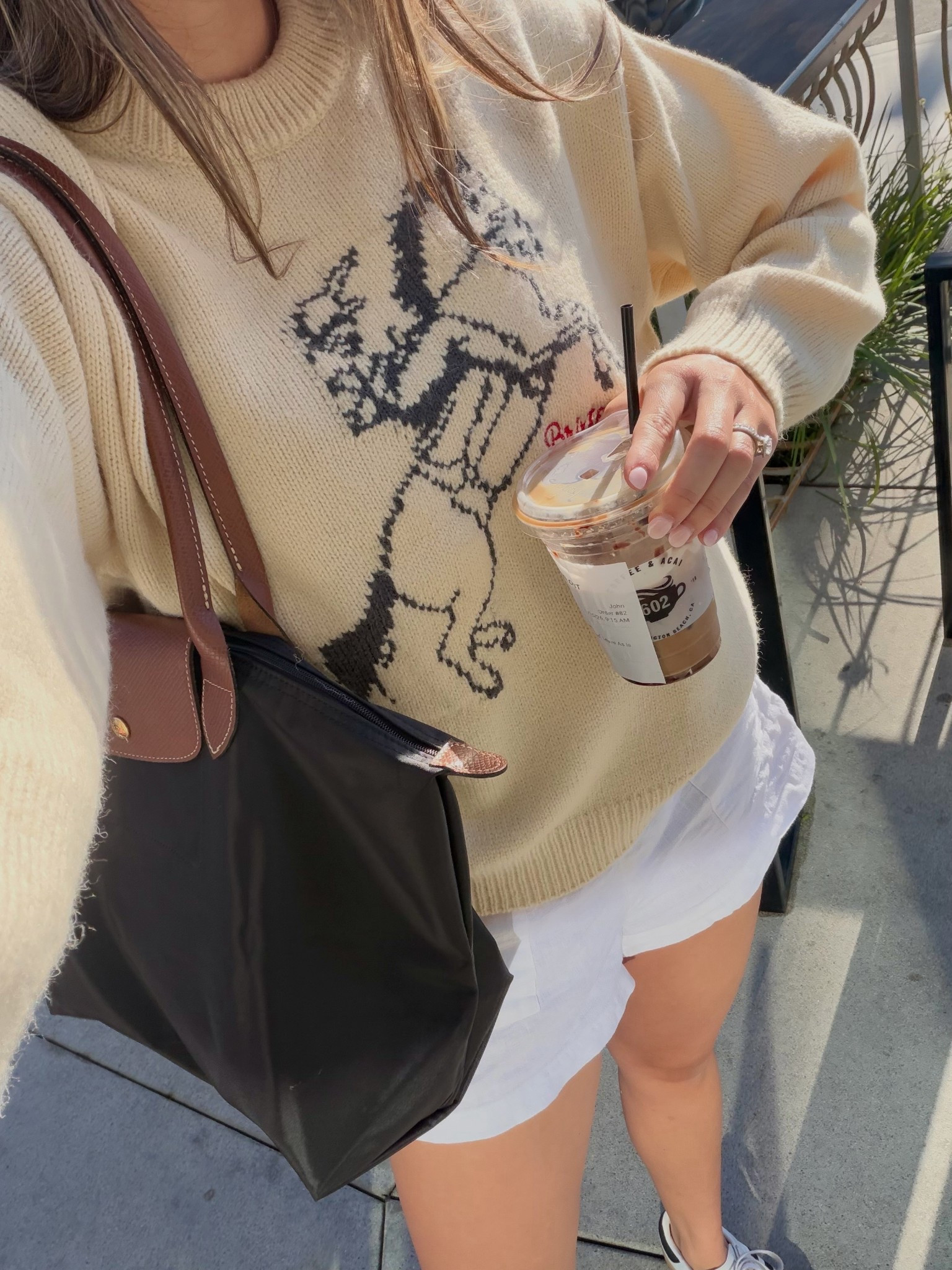 Medium in sweater and shorts are apart of a set!