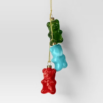 Christmas Set of 3 Gummy Bear Ornament - Wondershop™ | Target