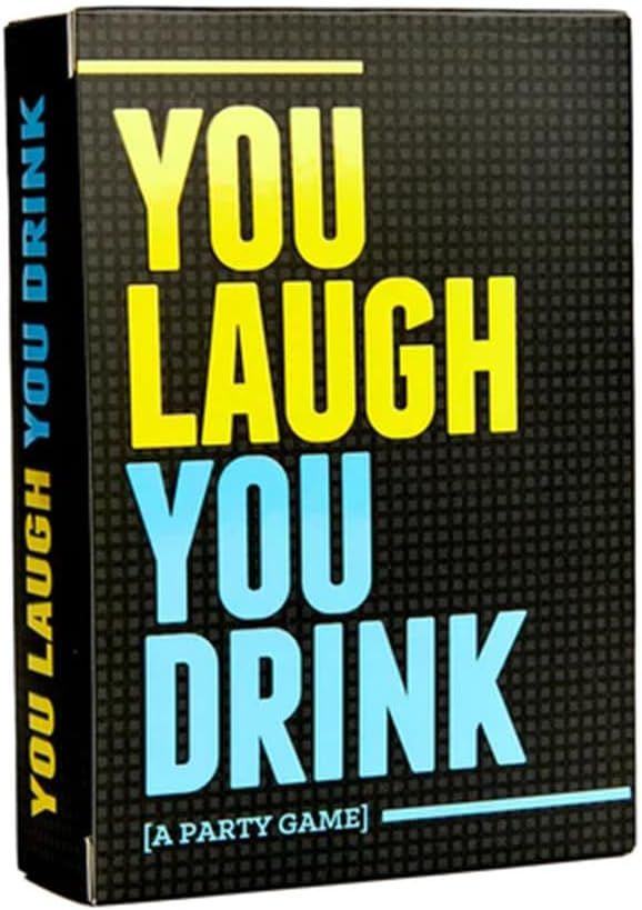 You Laugh You Drink - The Drinking Game for People Who Can't Keep a Straight Face [A Party Game] | Amazon (US)
