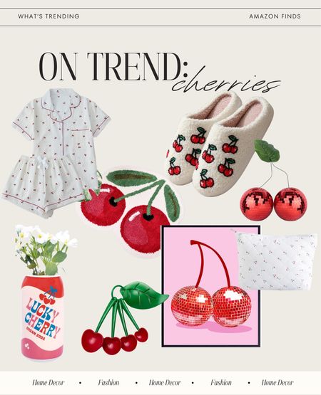 On trend: cherry print!

#LTKstyletip #LTKfindsunder50 #LTKSeasonal