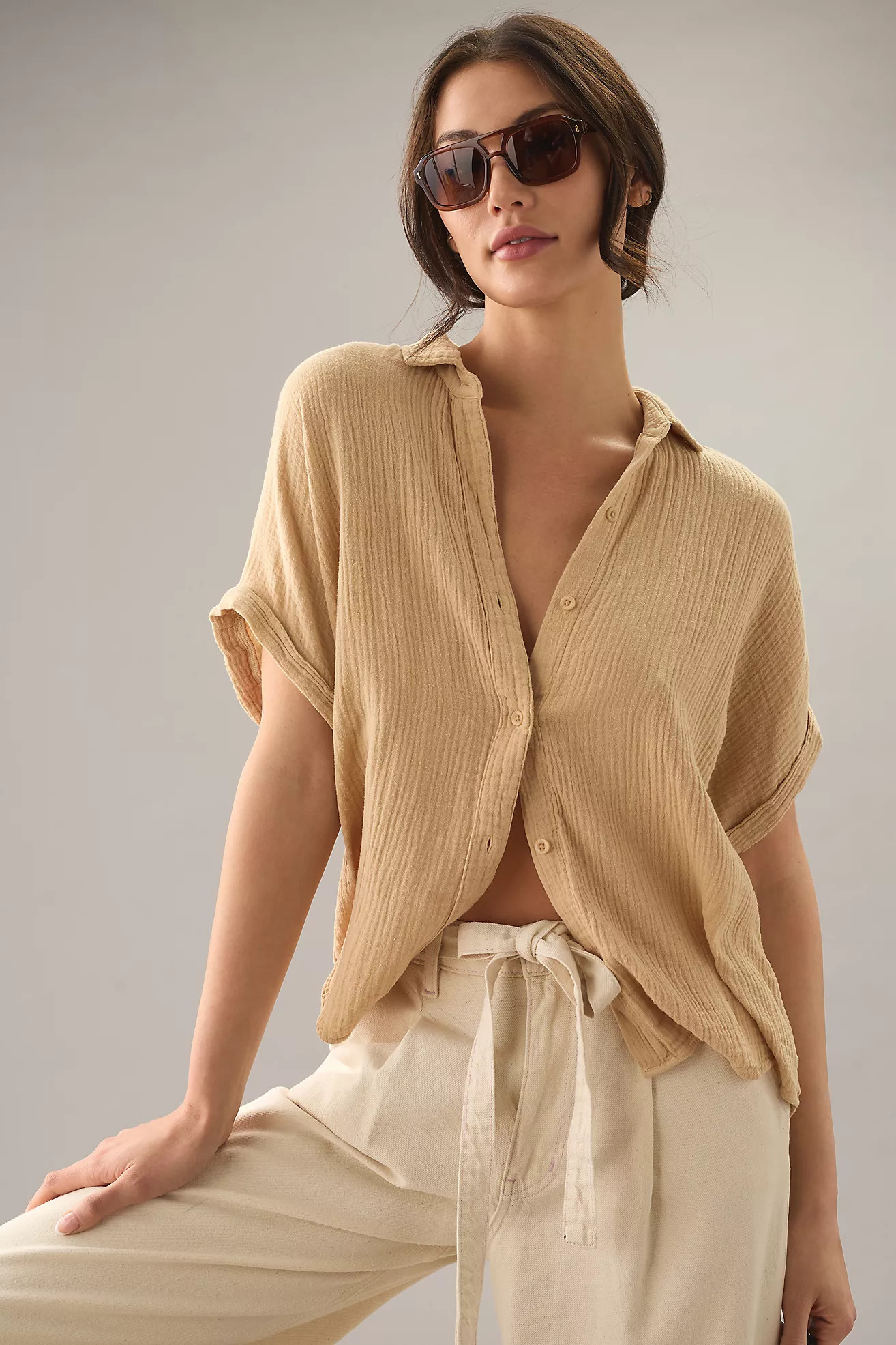 Cloth & Stone Surf Shirt | Anthropologie (US)