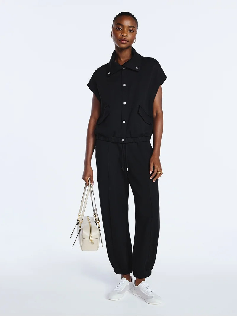 Scoop Women's and Women's Plus New Scubaknit Barrel Pants, Sizes XS-4X | Walmart (US)