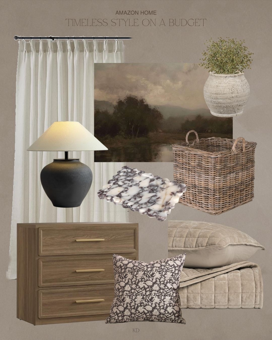 Amazon Home Finds that look timeless but are budget-friendly 🤎

neutral home decor, modern farmhouse, cozy home, designer look for less, elevated basic home finds 

#neutralhomedecor #amazonhome #amazonfinds #canadianhomefinds #homedecor #rusticmodern #neutralfurniture #tablelamp #bedroomdecor #decorativepillows #basket #springdecor  

#LTKSaleAlert #LTKSeasonal #LTKHome