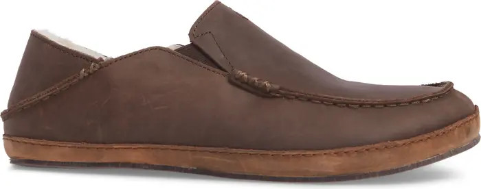 OluKai Moloa Genuine Shearling Convertible Slipper (Men) | Nordstrom | Nordstrom