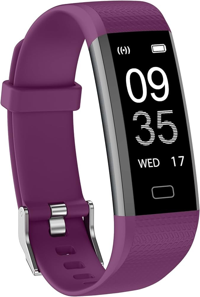 Amazon.com: Stiive Fitness Tracker with Heart Rate Monitor, Blood Oxygen, Step Counter Activity T... | Amazon (US)
