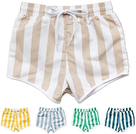 Toddler Swim Shorts, Kids Swimsuit with Stretchy Spandex Liner & Breathable Outer Microfiber Fabr... | Amazon (US)