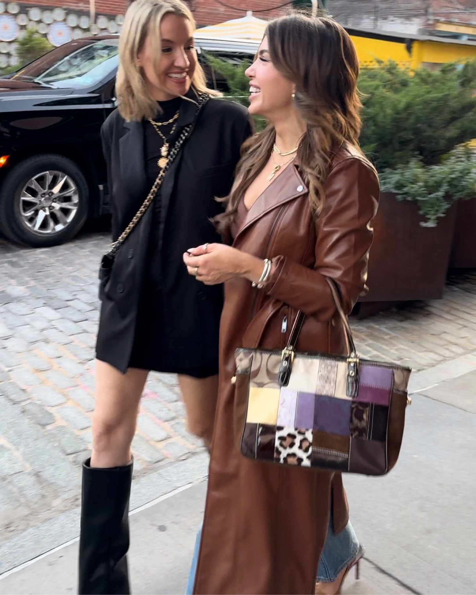 Wearing the faux leather trench (s, has a classic fit) from Walmart to NYFW 🗽👡 

NYFW, New York, New York City, New York Fashion Week, Fashion Week, NYC, NYC fashion, Trench Coat, faux leather trench coat, Walmart jacket, Walmart coat, Walmart trench coat, Walmart style, Walmart fashion, Walmart outfit, fall outfit, Fall outfits, Madison Payne

#LTKNYFW #LTKSeasonal #LTKStyleTip