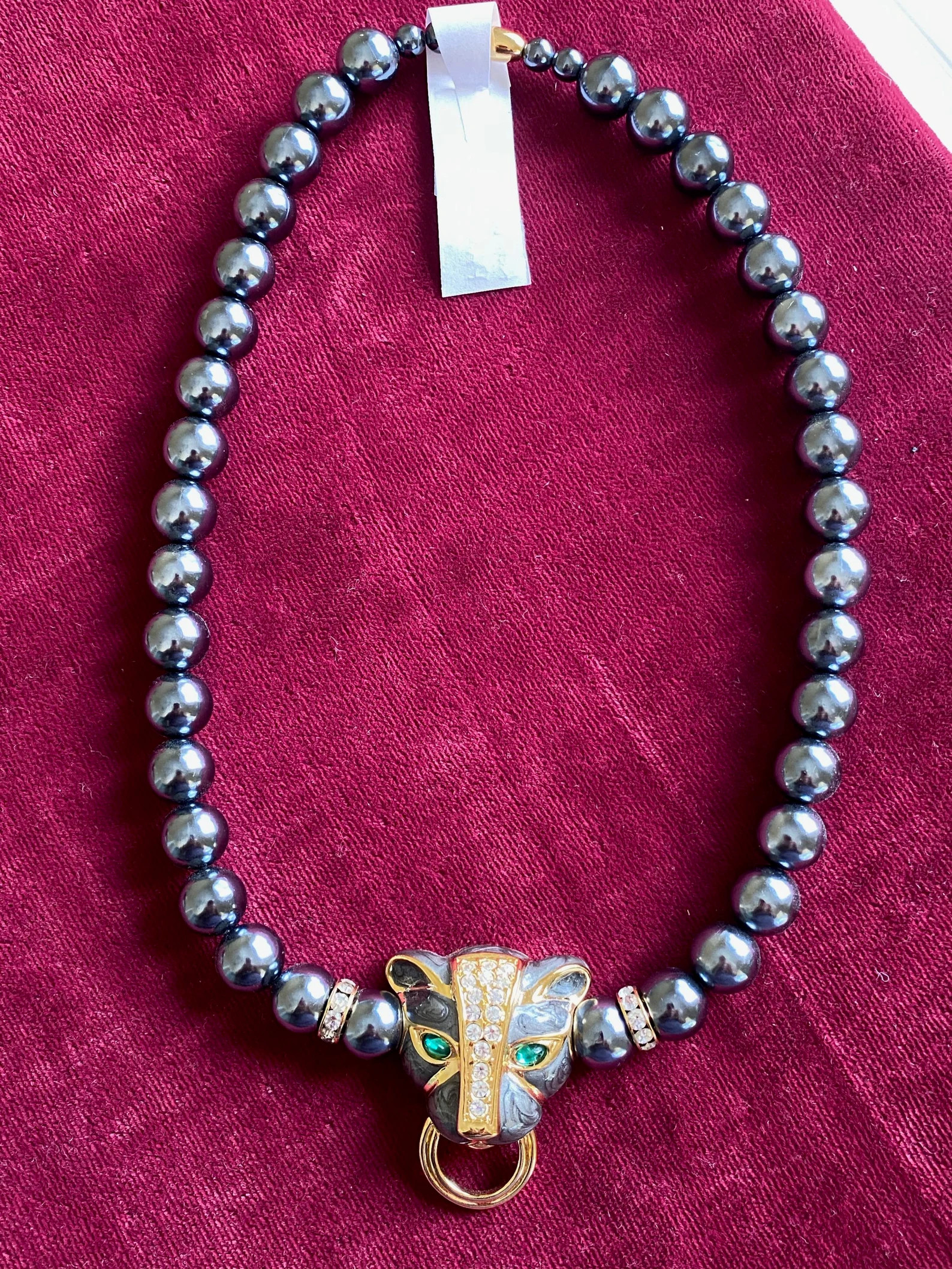 Kenneth J Lane Egyptian Leopard Necklace | Etsy Canada | Etsy (CAD)