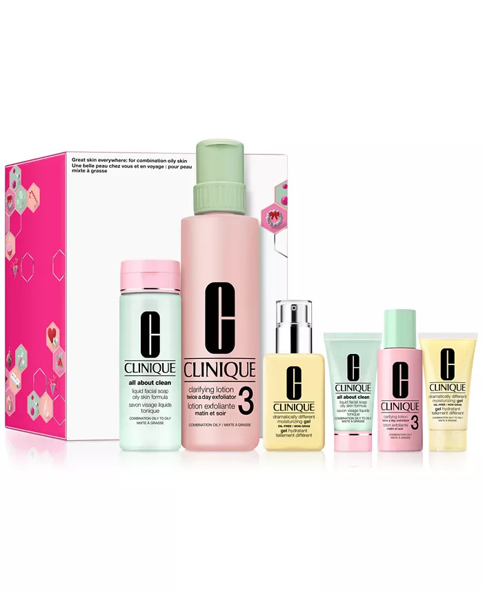 Clinique 6-Pc. Great Skin Everywhere Skincare Set - Combination Oily Skin & Reviews - Beauty Gift... | Macys (US)