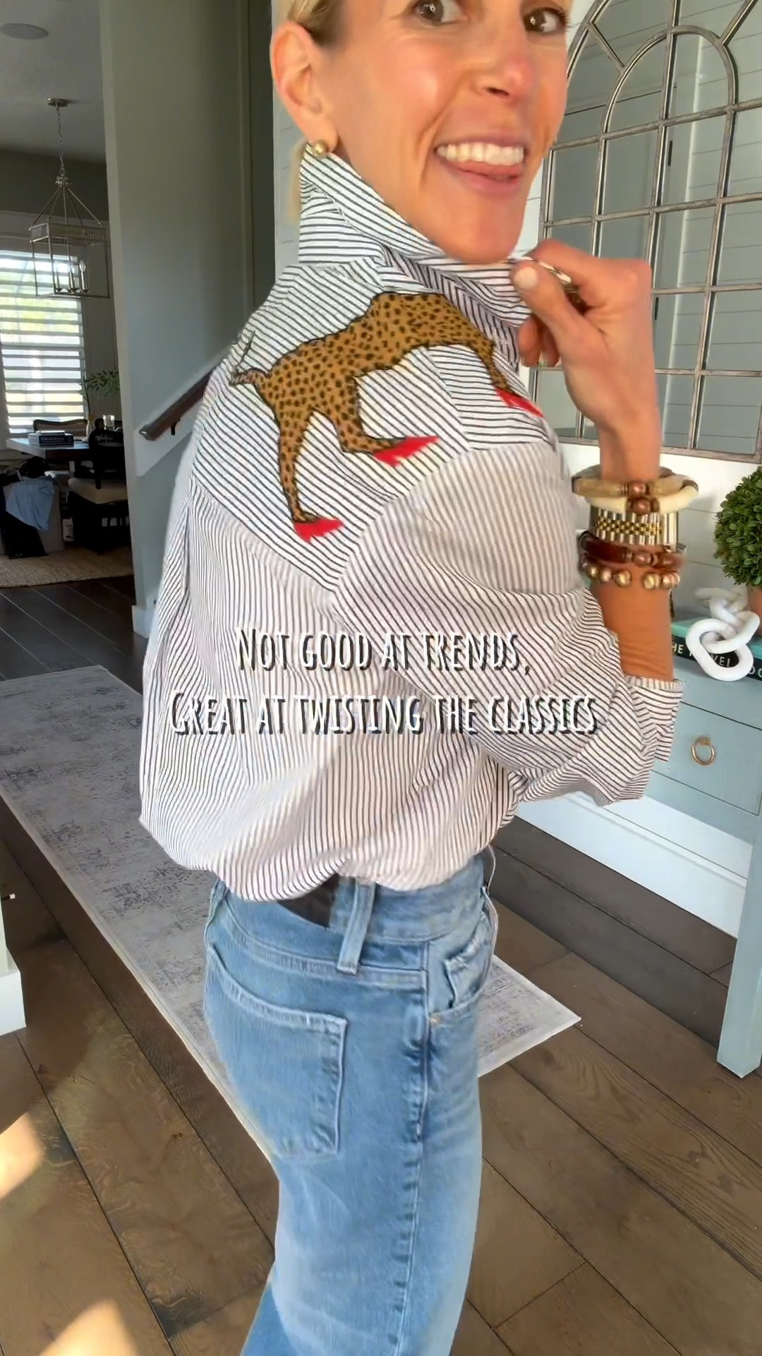 If I am being honest I am not good at trends. I don’t have time to follow them all and I don’t want to spend money on something that is passing. BUT I do love style and fashion so I find classic looks and styles and then add a twist to it. ⭐️💥Accessories or mix and match a little something extra to make it stand out!! 

#LTKOver40 #LTKootd #LTKgrwm