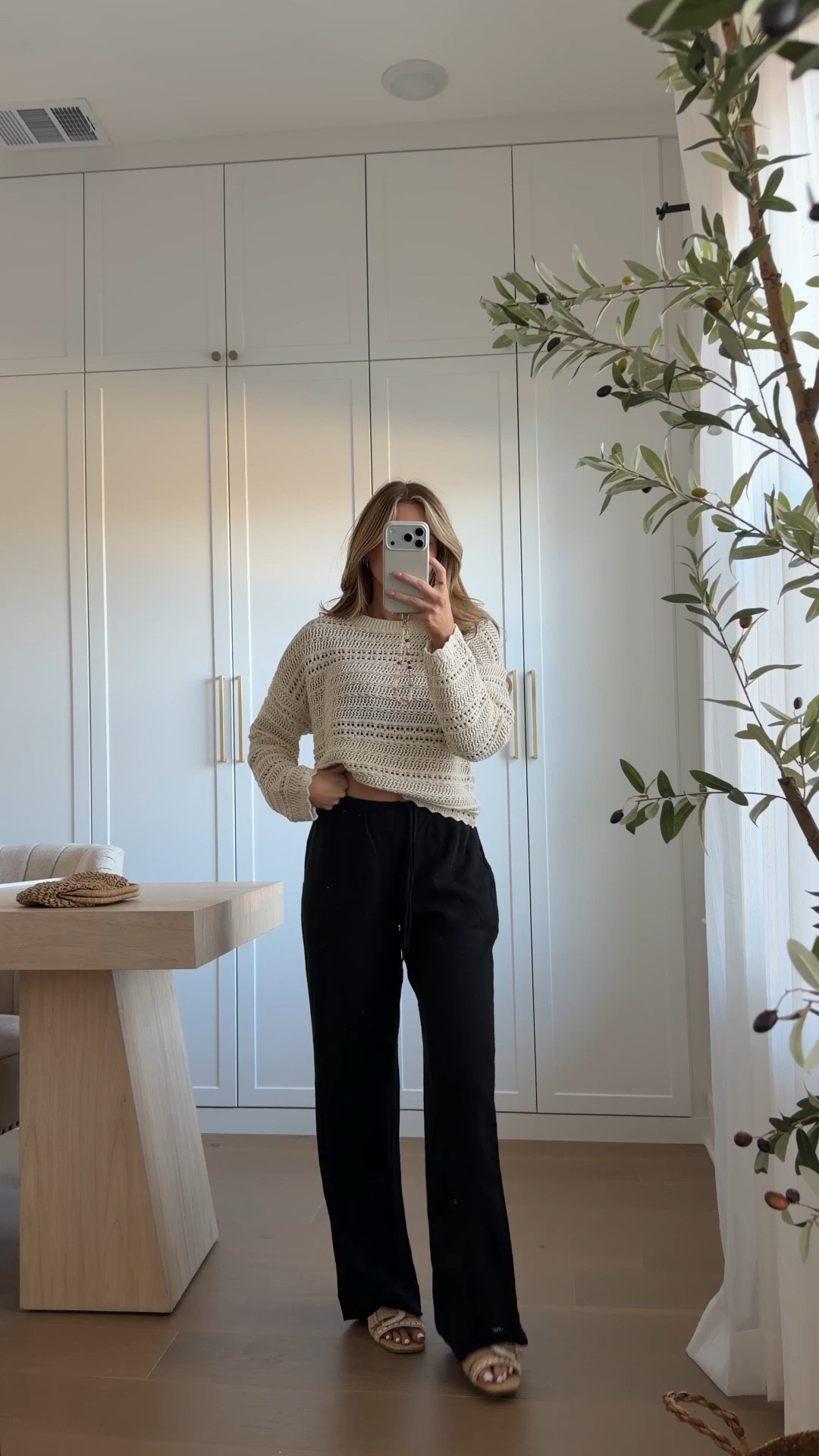 top: small // pants: xs regular 