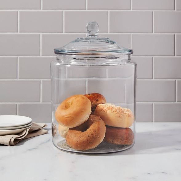 256oz Glass Jar and Lid - Threshold&#8482; | Target