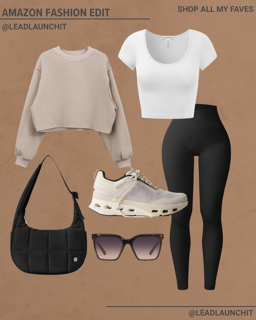 Your new everyday go-to outfit 🤎
Comfy, flattering, and easy to style—this neutral Amazon look is perfect for errands, travel days, or casual weekends.
Everything is linked in my LTK & Amazon storefront—tap to shop before it sells out! 

#AmazonStyle #LTKFinds #NeutralOutfit #EverydayFashion #ViralStyle