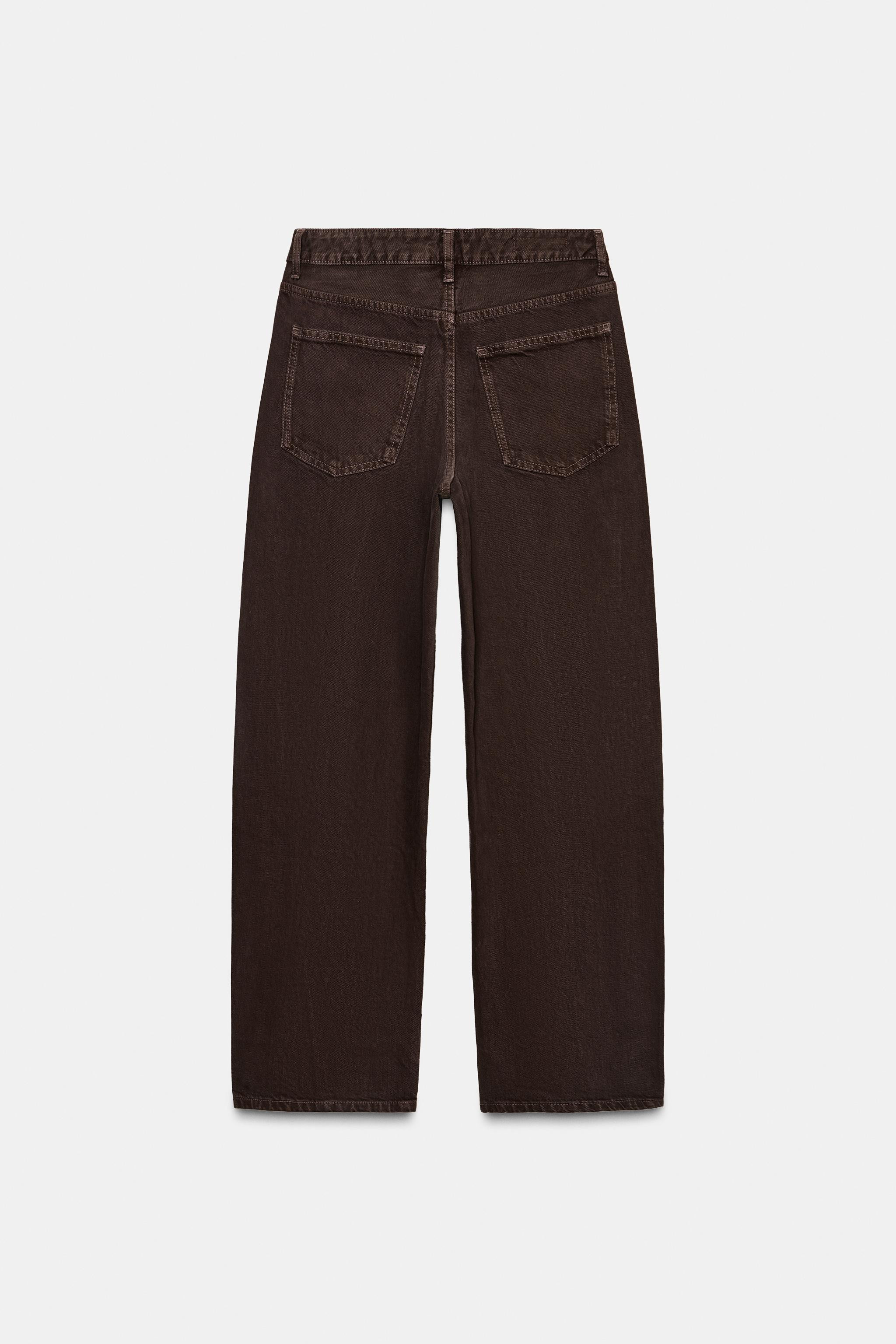 TRF MID-RISE BAGGY BARREL JEANS | Zara US